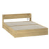 Oikiture Queen Size Bed Frame with Charging Ports & 2 Drawers-Bed Frame-PEROZ Accessories