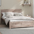 Oikiture Wooden Bed Frame Queen Size Contemporary Light Oak-Wooden Bed Frame-PEROZ Accessories