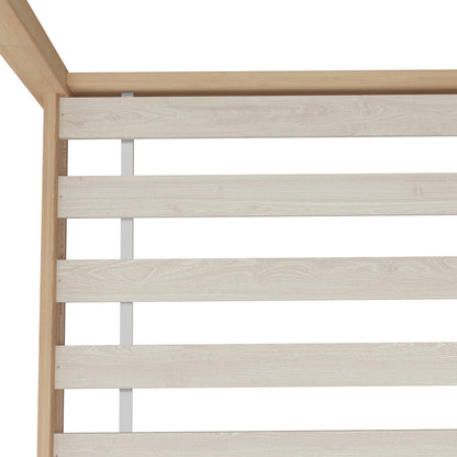 Oikiture Wooden Bed Frame Single Wood Mattress Base Pine Timber Platform-Bed Frames-PEROZ Accessories