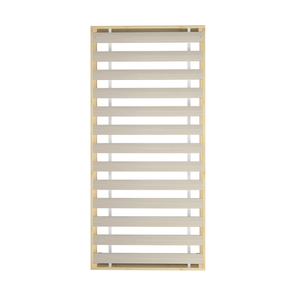 Oikiture Bed Frame Single Size Pine Wood Bed Base-Wooden Bed Frames-PEROZ Accessories