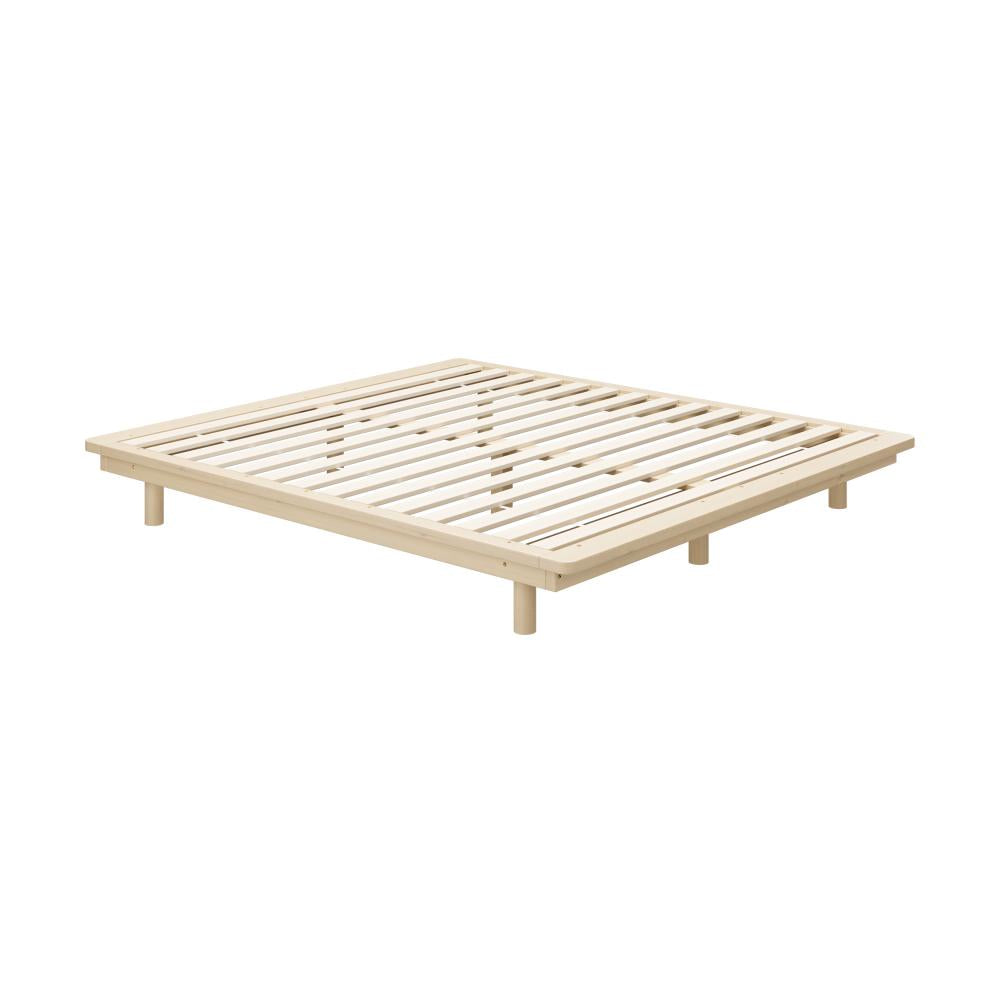 Oikiture Bed Frame King Size Wooden Bed Base Timber Platform-Wooden Bed Frames-PEROZ Accessories
