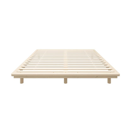 Oikiture Bed Frame King Size Wooden Bed Base Timber Platform-Wooden Bed Frames-PEROZ Accessories