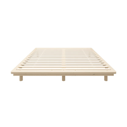 Oikiture Bed Frame King Size Wooden Bed Base Timber Platform-Wooden Bed Frames-PEROZ Accessories
