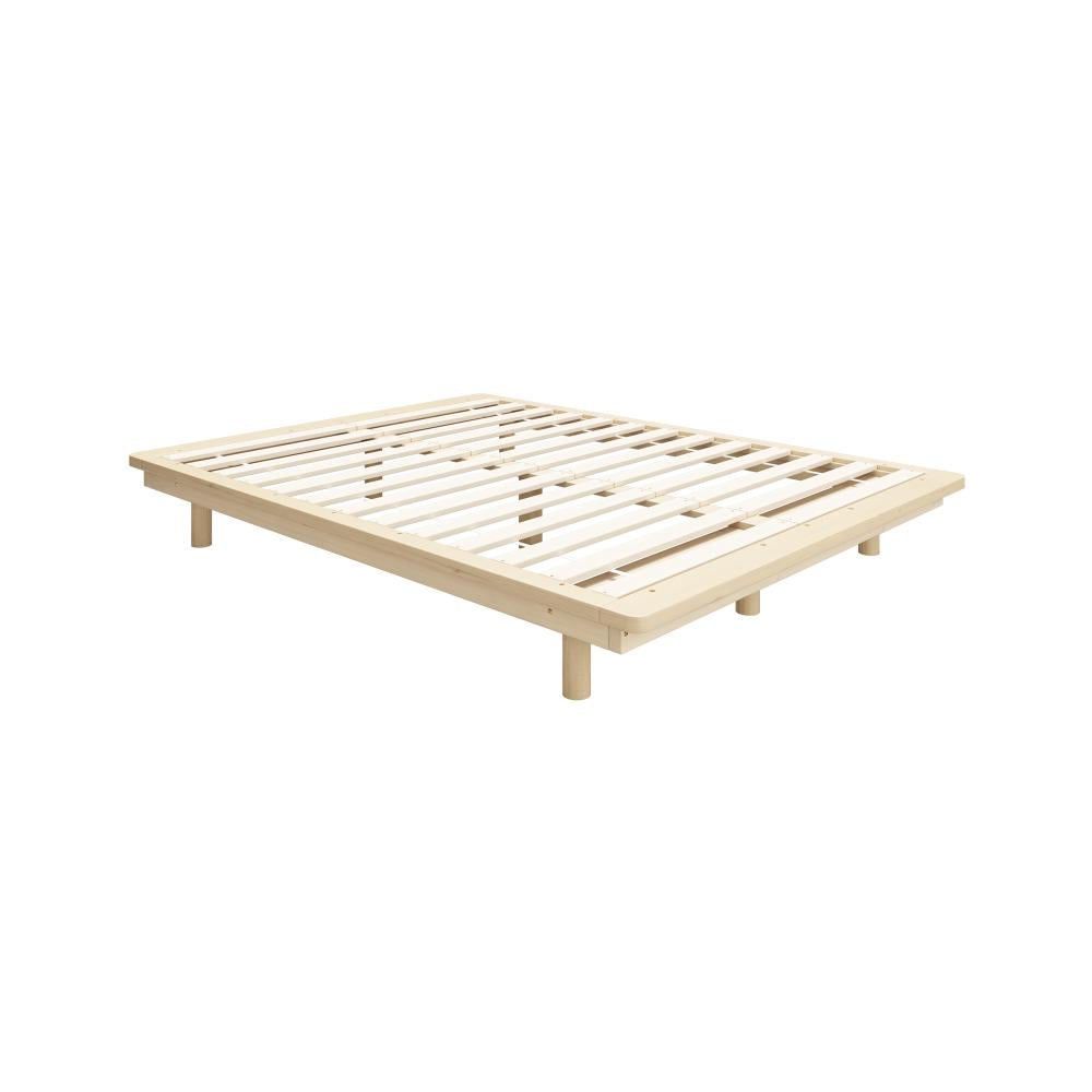 Oikiture Bed Frame Queen Size Wooden Bed Base Timber Platform-Wooden Bed Frames-PEROZ Accessories