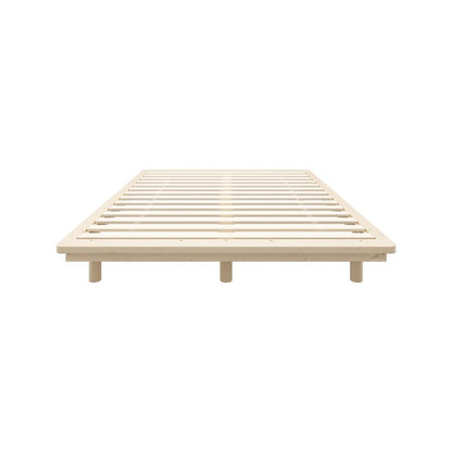 Oikiture Bed Frame Queen Size Wooden Bed Base Timber Platform-Wooden Bed Frames-PEROZ Accessories