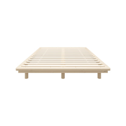 Oikiture Bed Frame Queen Size Wooden Bed Base Timber Platform-Wooden Bed Frames-PEROZ Accessories