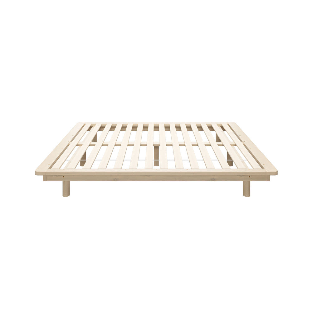 Oikiture Bed Frame Queen Size Wooden Bed Base Timber Platform-Wooden Bed Frames-PEROZ Accessories
