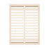 Oikiture Bed Frame Queen Size Wooden Bed Base Timber Platform-Wooden Bed Frames-PEROZ Accessories