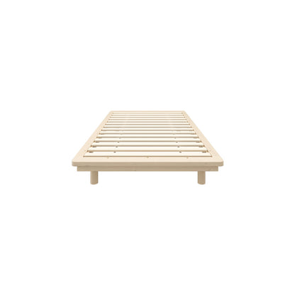 Oikiture Bed Frame Single Size Wooden Bed Base Timber Platform-Wooden Bed Frames-PEROZ Accessories