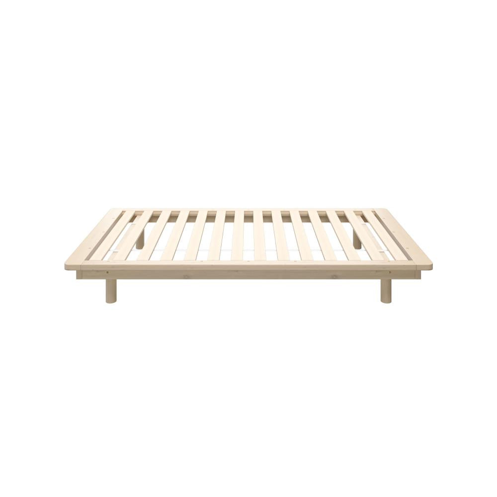Oikiture Bed Frame Single Size Wooden Bed Base Timber Platform-Wooden Bed Frames-PEROZ Accessories