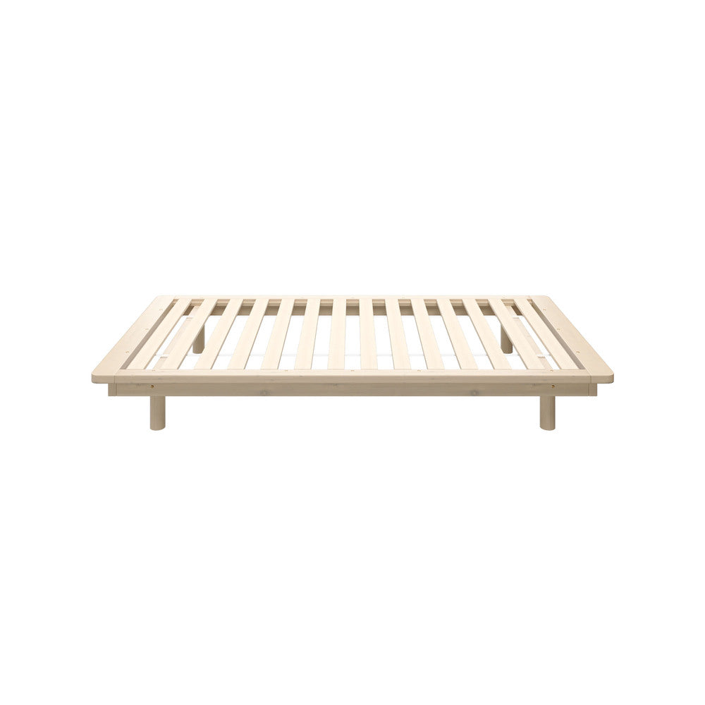 Oikiture Bed Frame Single Size Wooden Bed Base Timber Platform-Wooden Bed Frames-PEROZ Accessories