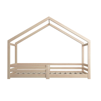Oikiture Bed Frame Wooden Single Size Timber House Frame-Wooden Bed Frame-PEROZ Accessories