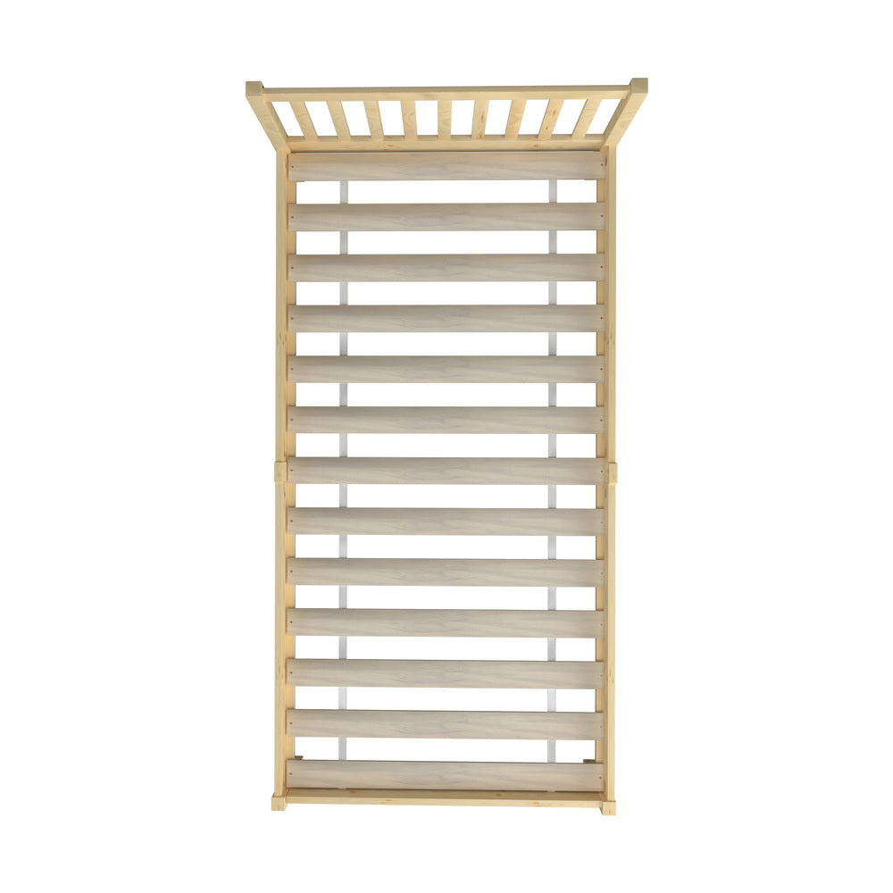 Oikiture Bed Frame King Single Size Wood Timber Base Platform Headboard-Wooden Bed Frames-PEROZ Accessories