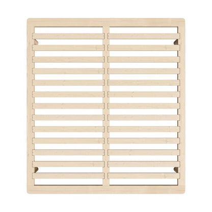 Oikiture Bed Frame King Size Wooden Bed Base-Wooden Bed Frames-PEROZ Accessories