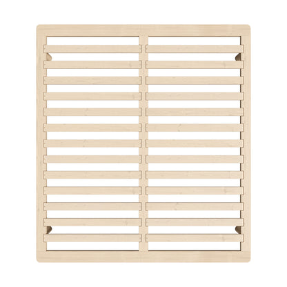 Oikiture Bed Frame King Size Wooden Bed Base-Wooden Bed Frames-PEROZ Accessories