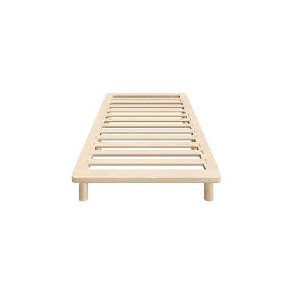 Oikiture Bed Frame Single Size Wooden Bed Base-Wooden Bed Frames-PEROZ Accessories