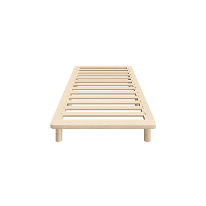 Oikiture Bed Frame Single Size Wooden Bed Base-Wooden Bed Frames-PEROZ Accessories