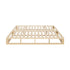 Oikiture Wooden Bed Frame Double Size Cage-like Base-Bed Frames-PEROZ Accessories