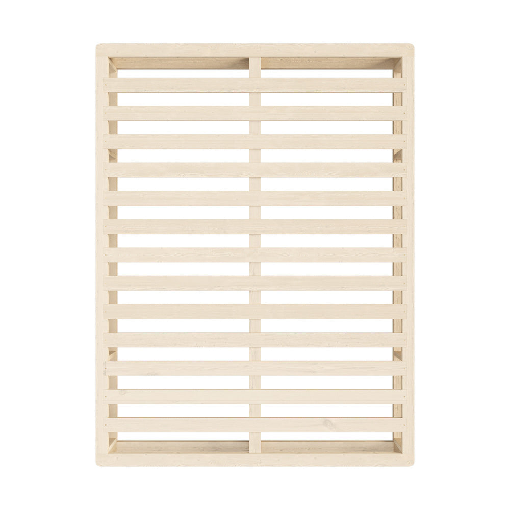 Oikiture Wooden Bed Frame King Single Cage-like Base-Bed Frames-PEROZ Accessories