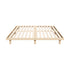 Oikiture Bed Frame King Single Bed Base Solid Wood Slats-Wooden Bed Frames-PEROZ Accessories