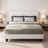 Artiss Neo Bed Frame PU Leather - White Double-Bed Frames-PEROZ Accessories