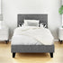 Artiss Neo Bed Frame Fabric - Grey Single-Bed Frames-PEROZ Accessories