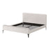 Artiss Bed Frame King Bed Base w Headboard Beige Fabric Wooden Slats Metal Legs-Furniture > Bedroom-PEROZ Accessories