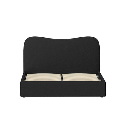 Artiss Bed Frame Double Size Boucle DARA-Furniture &gt; Bedroom &gt; Beds &amp; Bed Frames-PEROZ Accessories