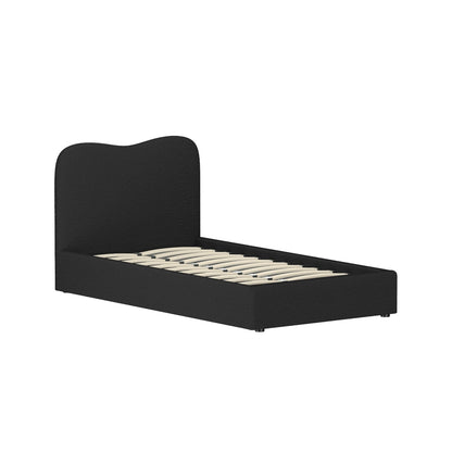 Artiss Bed Frame King Single Size Boucle DARA-Furniture &gt; Bedroom &gt; Beds &amp; Bed Frames-PEROZ Accessories