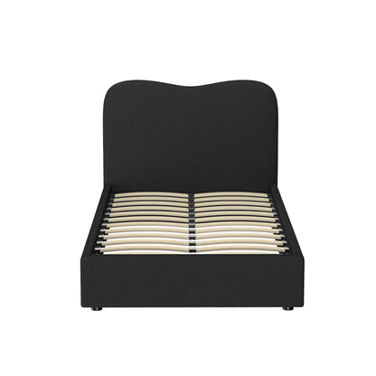 Artiss Bed Frame King Single Size Boucle DARA-Furniture &gt; Bedroom &gt; Beds &amp; Bed Frames-PEROZ Accessories