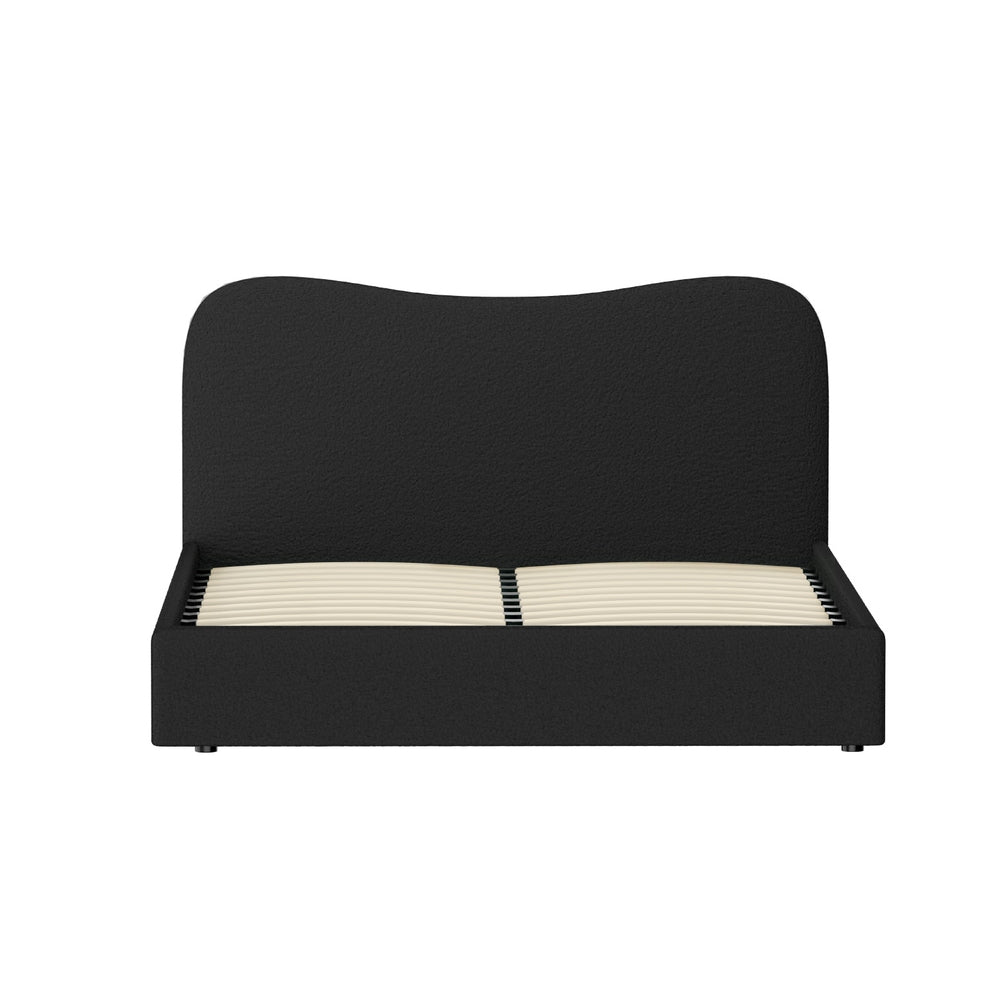 Artiss Bed Frame Queen Size Boucle DARA-Furniture &gt; Bedroom &gt; Beds &amp; Bed Frames-PEROZ Accessories