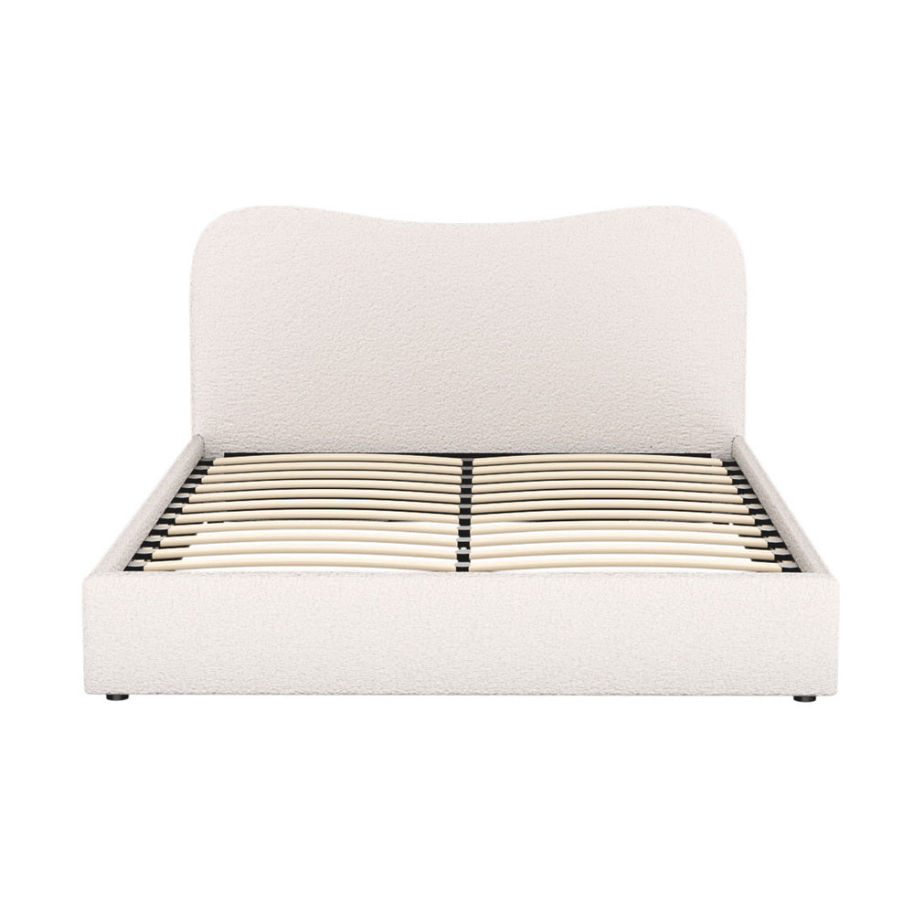Artiss Bed Frame Queen Size Boucle DARA-Baby &amp; Kids &gt; Kid&