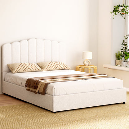 Artiss Bed Frame Queen Size Boucle FION-Baby &amp; Kids &gt; Kid&