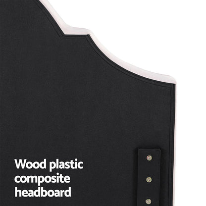 Artiss Queen Bed Frame with Storage Scalloped Velvet Headboard Wooden Platform Base-Furniture > Bedroom > Beds &amp; Bed Frames-PEROZ Accessories