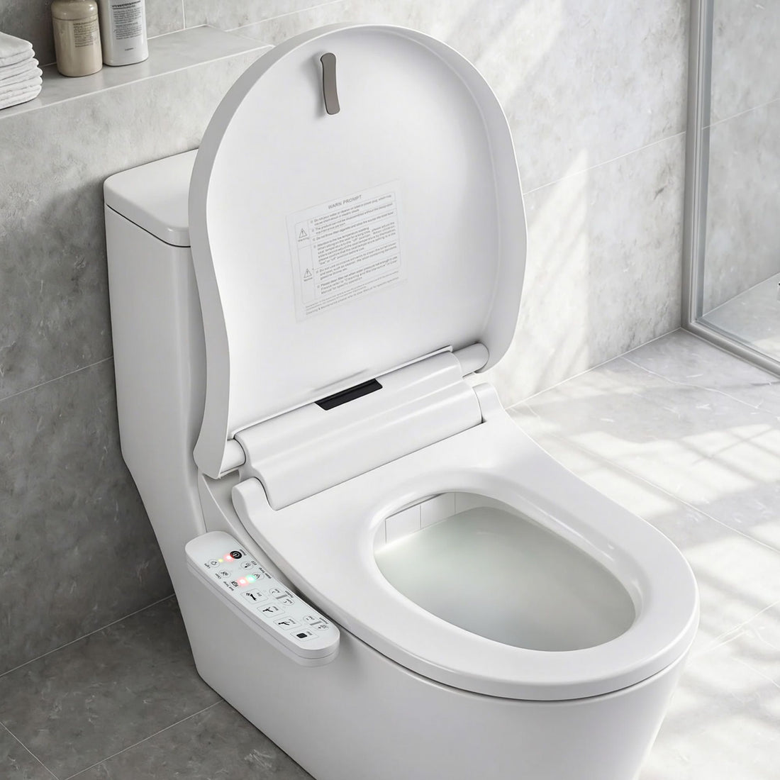 Cefito Smart Electric Bidet Toilet Seat Cover D-Shape SIAA Material Certified-Furniture > Bathroom > Bidets-PEROZ Accessories