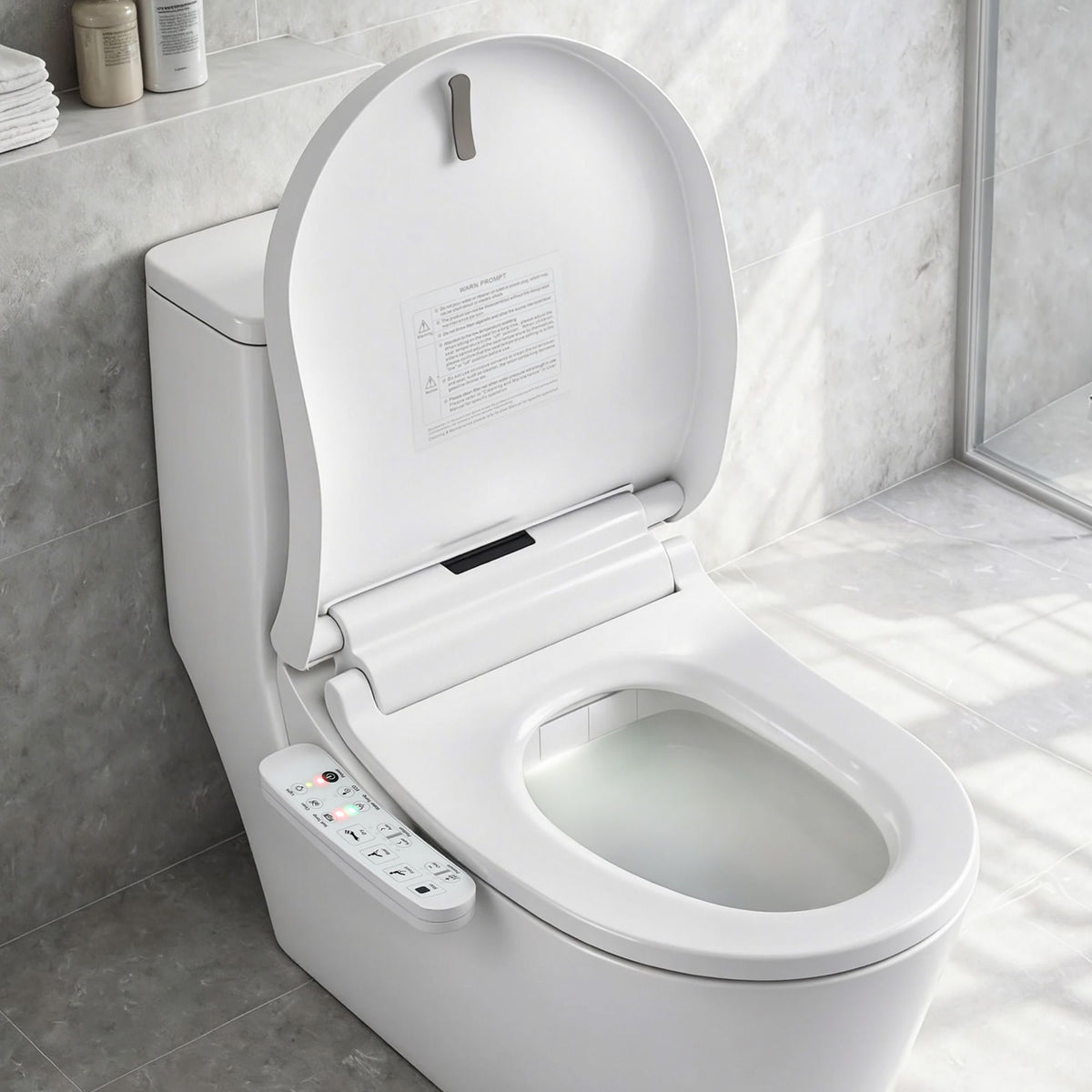 Cefito Smart Electric Bidet Toilet Seat Cover D-Shape SIAA Material Certified-Furniture > Bathroom > Bidets-PEROZ Accessories