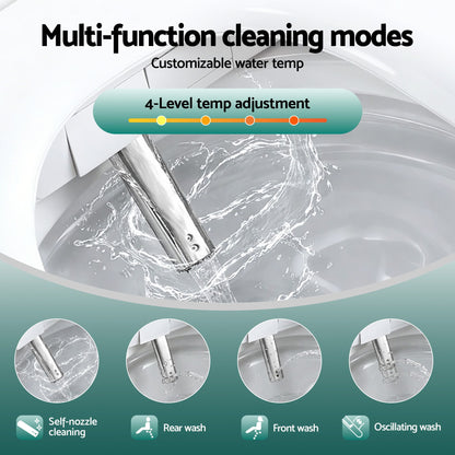 Cefito Smart Electric Bidet Toilet Seat Cover D-Shape SIAA Material Certified-Furniture > Bathroom > Bidets-PEROZ Accessories