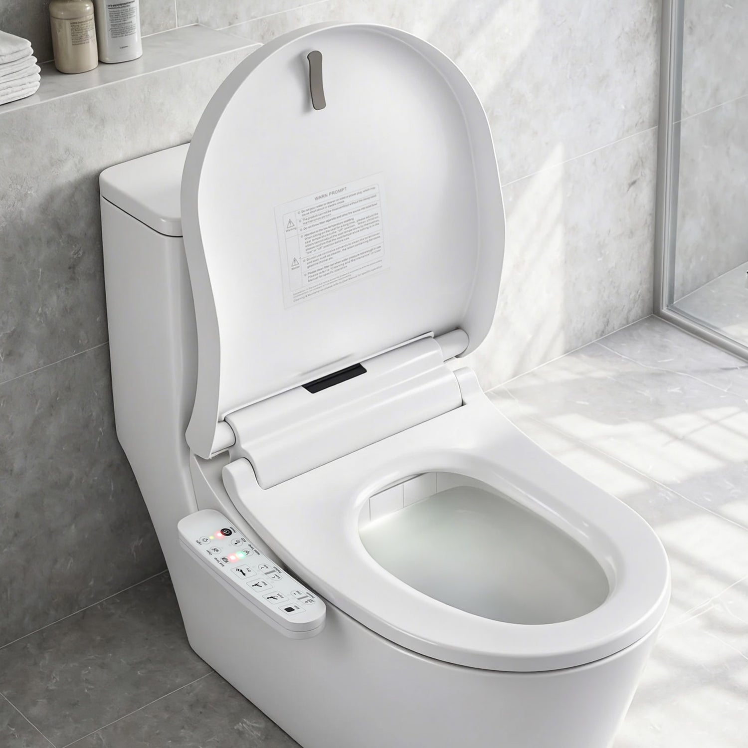 Cefito Smart Electric Bidet Toilet Seat Cover D-Shape SIAA Material Certified-Furniture > Bathroom > Bidets-PEROZ Accessories