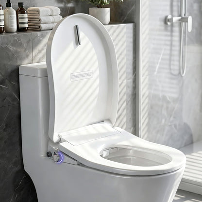 Cefito Electric Bidet Toilet Seat Washing Without Power Heated D-Shape Air Dryer-Furniture > Bathroom > Bidets-PEROZ Accessories