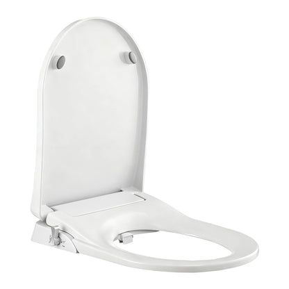 Cefito Non Electric Bidet Toilet Seat D-Shape Dual Nozzle Soft Close WaterMark DIY-Furniture > Bathroom > Bidets-PEROZ Accessories