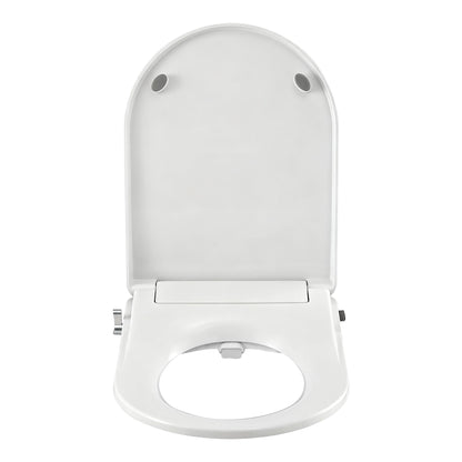 Cefito Non Electric Bidet Toilet Seat D-Shape Dual Nozzle Soft Close WaterMark DIY-Furniture > Bathroom > Bidets-PEROZ Accessories