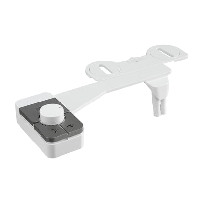 Cefito Non-Electric Ultra-Slim Bidet Attachment Detachable Bidet with Dual Nozzle Frontal &amp; Rear Wash Adjustable Water Pressure Cold Water Toilet Bide-Home &amp; Garden > Bathroom Accessories > Toilet &amp; Bidet Accessories-PEROZ Accessories