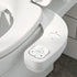 Cefito Ultra-Slim Bidet Attachment Detachable Bidet with Self-Cleaning Dual Nozzle Non-Electric Adjustable Water Pressure, Cold Water Toilet Bide-Home & Garden > Bathroom Accessories > Toilet & Bidet Accessories-PEROZ Accessories