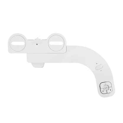 Cefito Ultra-Slim Bidet Attachment Detachable Bidet with Self-Cleaning Dual Nozzle Non-Electric Adjustable Water Pressure, Cold Water Toilet Bide-Home &amp; Garden > Bathroom Accessories > Toilet &amp; Bidet Accessories-PEROZ Accessories