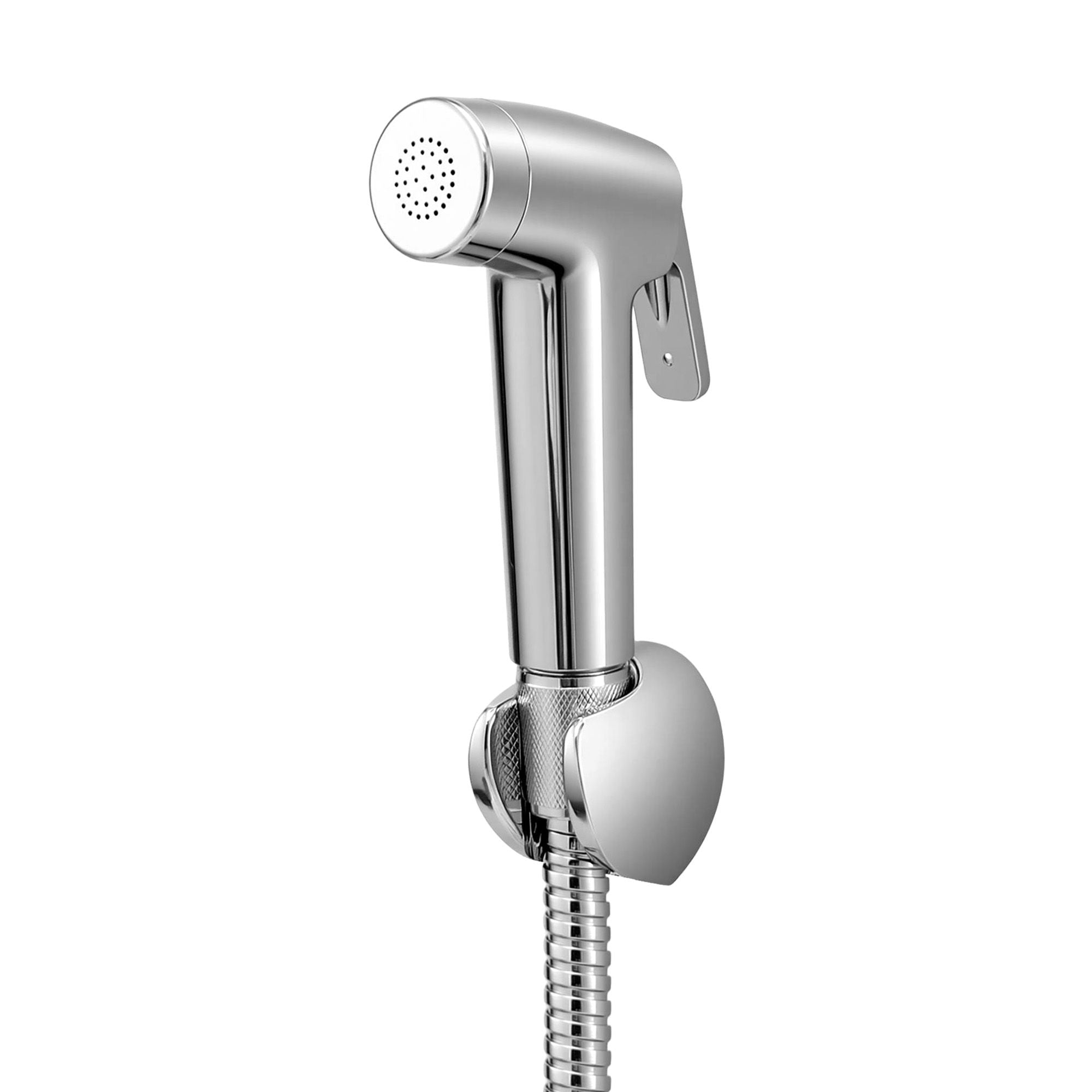 Cefito Handheld Bidet Sprayer for Toilet 1.5m Stainless Steel Hose Jet Spray for Feminine Wash Cloth Diaper Pet Bath Adjustable Pressure Bidet Attachment with G1/2 Valve Silver-Home &amp; Garden > Bathroom Accessories > Toilet &amp; Bidet Accessories-PEROZ Accessories