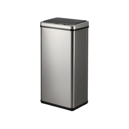Oikiture 50L Motion Sensor Bin Automatic Silver-Sensor Bin-PEROZ Accessories
