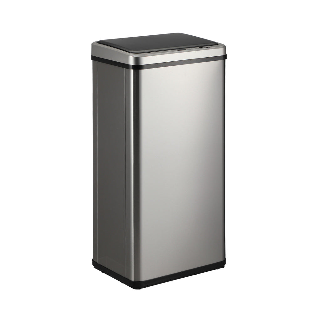 Oikiture Automatic Motion Sensor Bin 50L Silver-Sensor Bin-PEROZ Accessories