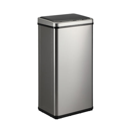 Oikiture Automatic Motion Sensor Bin 50L Silver-Sensor Bin-PEROZ Accessories