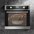 Devanti Electric Built In Wall Oven 80L Convection Grill Ovens Stainless Steel-Appliances > Kitchen Appliances-PEROZ Accessories