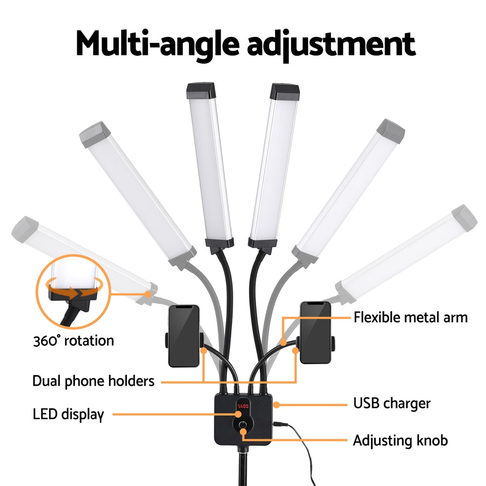 Embellir LED Beauty Light for Makeup Tattoo Eyelash Extensions Salon Spa Studio-Health &amp; Beauty &gt; Makeup Mirrors-PEROZ Accessories
